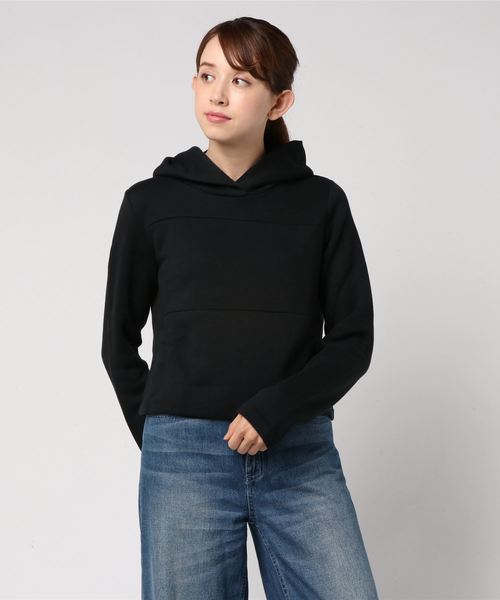 Hurley (ハーレー)の「W HRLY CROP PO HOODIE/ハーレー 長袖 プルオーバーパーカー(パーカー・レディース・ブラック/オレンジ系その他・X-SMALL/SMALL)」の5枚目の写真