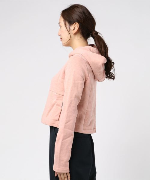 Hurley (ハーレー)の「W HRLY CROP PO HOODIE/ハーレー 長袖 プルオーバーパーカー(パーカー・レディース・ブラック/オレンジ系その他・X-SMALL/SMALL)」の3枚目の写真