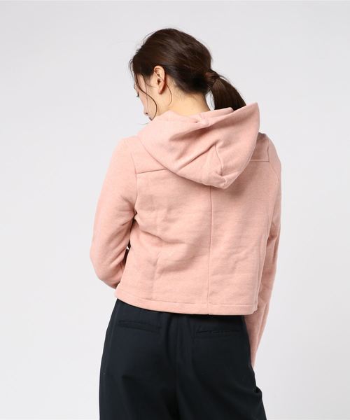 Hurley (ハーレー)の「W HRLY CROP PO HOODIE/ハーレー 長袖 プルオーバーパーカー(パーカー・レディース・ブラック/オレンジ系その他・X-SMALL/SMALL)」の4枚目の写真