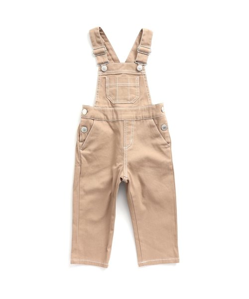 apres les cours(アプレレクール)の「Dickiesサロペット(サロペット/オーバーオール・キッズ・ベージュ・100/130/110/140/120/90)」の1枚目の写真