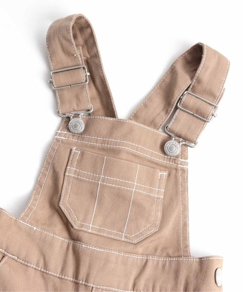 apres les cours(アプレレクール)の「Dickiesサロペット(サロペット/オーバーオール・キッズ・ベージュ・100/130/110/140/120/90)」の8枚目の写真
