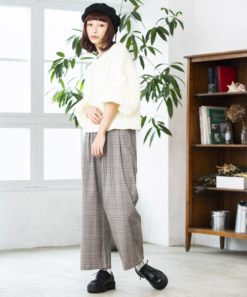 WEGO(ウィゴー)の「WEGO/バスクベレー帽(ハンチング/ベレー帽・レディース・ダークグリーン/グレー/マスタード/キャメル/ワイン/ダークオレンジ/ブラック・FREE)」の10枚目の写真