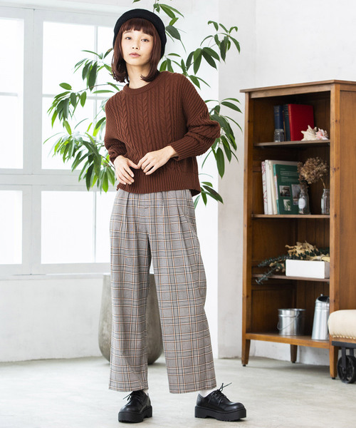 WEGO(ウィゴー)の「WEGO/バスクベレー帽(ハンチング/ベレー帽・レディース・ダークグリーン/グレー/マスタード/キャメル/ワイン/ダークオレンジ/ブラック・FREE)」の9枚目の写真