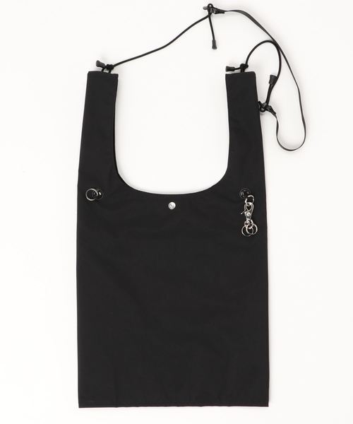 NUNC（ヌンク）の「【nunc】3 Layered Nylon Shopping Bag（トートバッグ・メンズ・ブラック・FREE）」の2枚目の写真