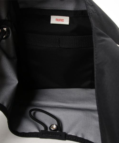 NUNC（ヌンク）の「【nunc】3 Layered Nylon Shopping Bag（トートバッグ・メンズ・ブラック・FREE）」の3枚目の写真