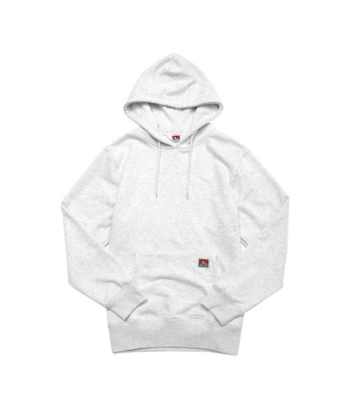 MinoriTY（マイノリティ）の「【BEN DAVIS】メンズ長袖ワンポイントプルパーカー（パーカー・メンズ・ブラック/ホワイト系その他/レッド/ベージュ/イエロー/ダークグリーン/エメラルド/ネイビー/パープル/杢グレー・M/L）」の19枚目の写真