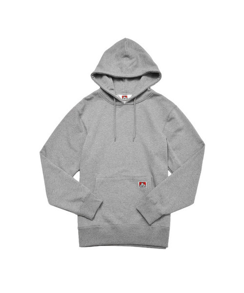 MinoriTY（マイノリティ）の「【BEN DAVIS】メンズ長袖ワンポイントプルパーカー（パーカー・メンズ・ブラック/ホワイト系その他/レッド/ベージュ/イエロー/ダークグリーン/エメラルド/ネイビー/パープル/杢グレー・M/L）」の22枚目の写真