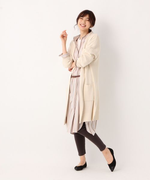 GLOBAL WORK（グローバルワーク）の「リブレギパン/821245（レギンス/スパッツ・レディース・グレー/ベージュ/チャコールグレー/ブラック・LARGE/MEDIUM）」の6枚目の写真