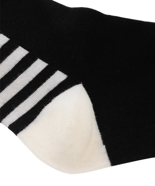 Candy Stripper（キャンディストリッパー）の「GETTING OUT ソックス（ソックス/靴下・レディース・ブラック/オフホワイト/ピンク・FREE）」の6枚目の写真