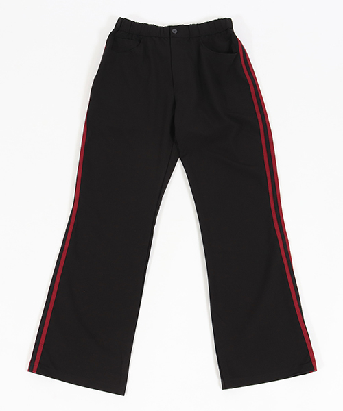 CAMBIO（カンビオ）の「mp6853-TRフレアラインパンツ（その他パンツ・メンズ・ブラック/モスグリーン/ダークパープル・L/M/S）」の19枚目の写真