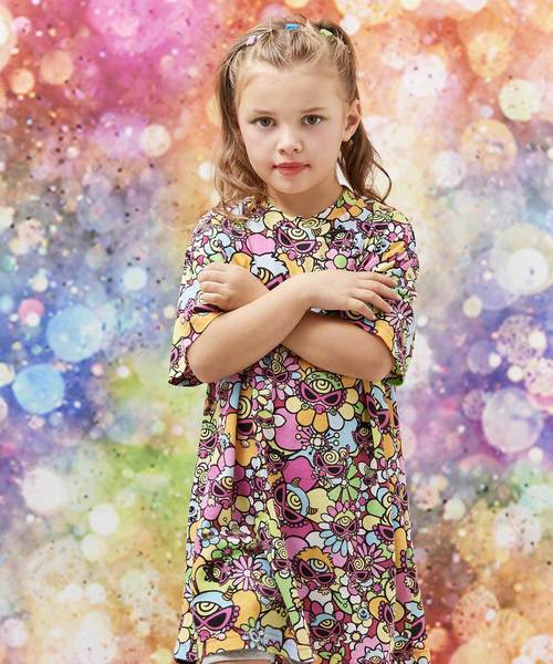 MONSTER FLOWER GARDEN総柄 BIGTシャツ MONSTER FLOWER GARDEN総柄 BIGTシャツ