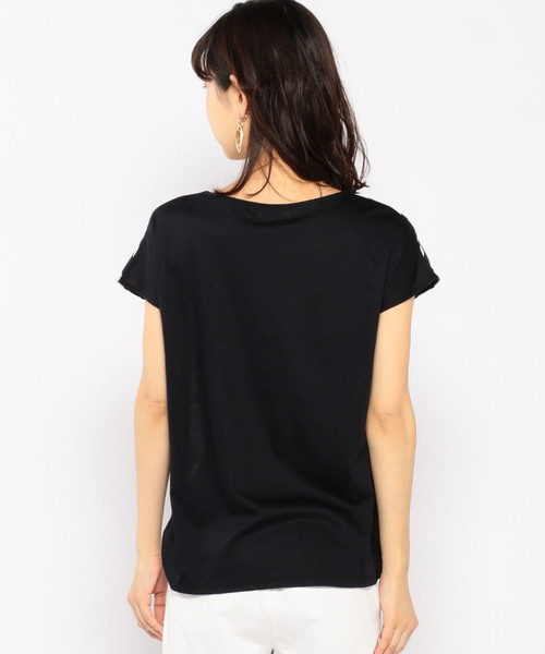 A/C DESIGN BY ALPHA CUBIC（エーシーデザインバイアルファキュービック）の「ボーダーブラウス（シャツ/ブラウス・レディース・イエロー/ネイビー/グリーン・M size/L size）」の15枚目の写真