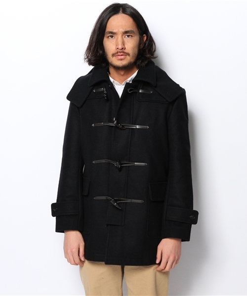 EDIFICE（エディフィス）の「◇メルトンハーフダッフルコート