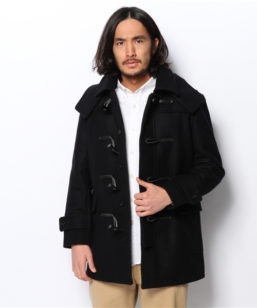 EDIFICE（エディフィス）の「◇メルトンハーフダッフルコート