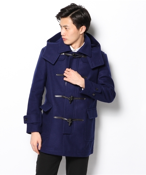 EDIFICE（エディフィス）の「◇メルトンハーフダッフルコート