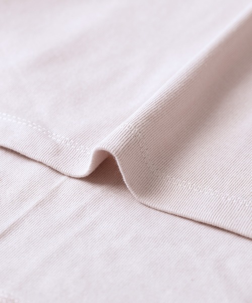 reca（レカ）の「ゆるシルエットテールカットコットンカットソー（Tシャツ/カットソー・レディース・ホワイト/ブラック/杢グレー/ベージュ・ONE SIZE）」の21枚目の写真