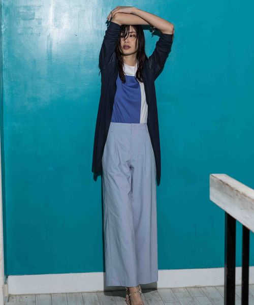 A/C DESIGN BY ALPHA CUBIC（エーシーデザインバイアルファキュービック）の「◇カタログ掲載◇ロングカーディガン（カーディガン/ボレロ・レディース・ライトグレー/ネイビー/オフホワイト・M size/L size）」の14枚目の写真