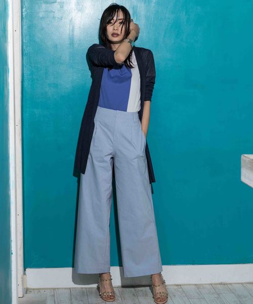 A/C DESIGN BY ALPHA CUBIC（エーシーデザインバイアルファキュービック）の「◇カタログ掲載◇ロングカーディガン（カーディガン/ボレロ・レディース・ライトグレー/ネイビー/オフホワイト・M size/L size）」の19枚目の写真