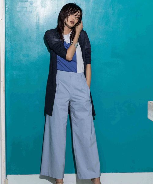 A/C DESIGN BY ALPHA CUBIC（エーシーデザインバイアルファキュービック）の「◇カタログ掲載◇ロングカーディガン（カーディガン/ボレロ・レディース・ライトグレー/ネイビー/オフホワイト・M size/L size）」の20枚目の写真