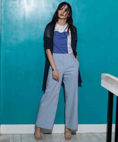 A/C DESIGN BY ALPHA CUBIC（エーシーデザインバイアルファキュービック）の「◇カタログ掲載◇ロングカーディガン（カーディガン/ボレロ・レディース・ライトグレー/ネイビー/オフホワイト・M size/L size）」の21枚目の写真