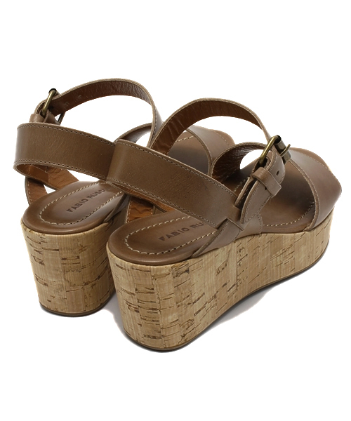 AMERICAN RAG CIE（アメリカンラグシー）の「FABIO RUSCONI/FRN-CLO58V（サンダル・レディース・ベージュ/ゴールド・38/36/37）」の5枚目の写真