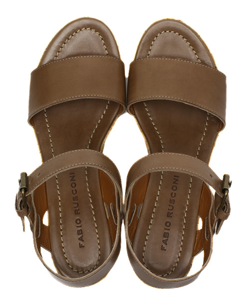 AMERICAN RAG CIE（アメリカンラグシー）の「FABIO RUSCONI/FRN-CLO58V（サンダル・レディース・ベージュ/ゴールド・38/36/37）」の9枚目の写真