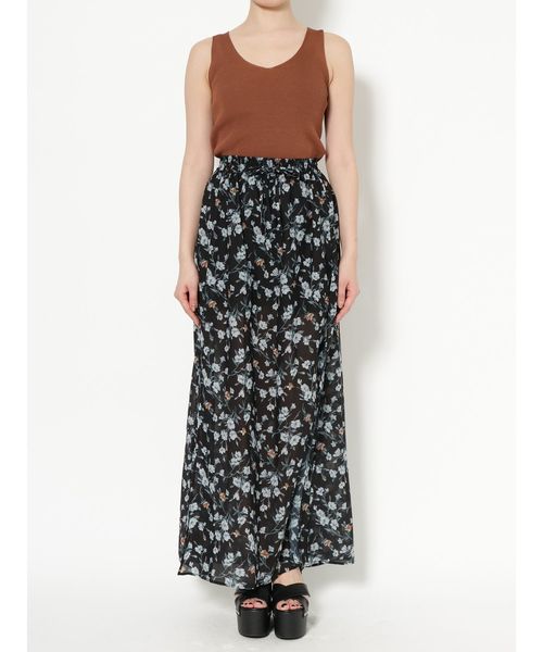 EMODA（エモダ）の「Wスリットシアースカート（スカート・レディース・ブラック/その他/その他1・FREE）」の19枚目の写真