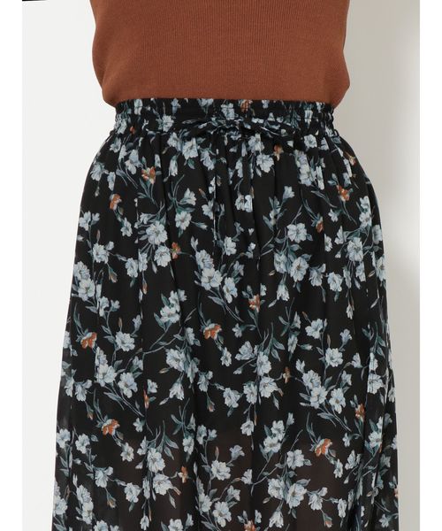 EMODA（エモダ）の「Wスリットシアースカート（スカート・レディース・ブラック/その他/その他1・FREE）」の11枚目の写真