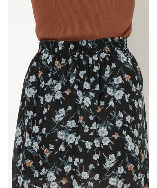 EMODA（エモダ）の「Wスリットシアースカート（スカート・レディース・ブラック/その他/その他1・FREE）」の15枚目の写真