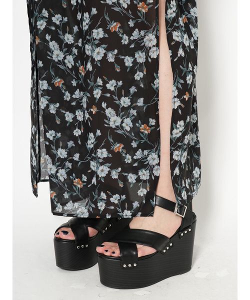 EMODA（エモダ）の「Wスリットシアースカート（スカート・レディース・ブラック/その他/その他1・FREE）」の20枚目の写真