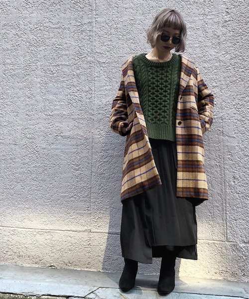 PAGEBOY（ページボーイ）の「【WEB限定】プリーツ切り換えフレアスカート（スカート・レディース・ブラック系その他/ブラック/ホワイト系その他2・FREE）」の19枚目の写真