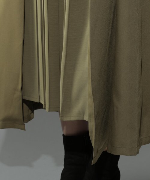 PAGEBOY（ページボーイ）の「【WEB限定】プリーツ切り換えフレアスカート（スカート・レディース・ブラック系その他/ブラック/ホワイト系その他2・FREE）」の20枚目の写真