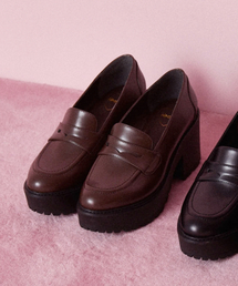 Heather | ヒールローファー  847105(ローファー)