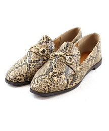 VIVIAN | スクエアトゥビット付きローファー(ローファー)