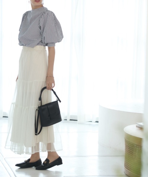 VIVIAN(ヴィヴィアン)の「スクエアトゥビット付きローファー(ローファー・レディース・D/ブラック×グリーン/E/パイソン/シルバー/White/Olive /Mustard/ブラック系その他2/ベージュ系その他2/Olive/ホワイト×カーキブラウン/Off White・S/M/L/LL/XL)」の20枚目の写真