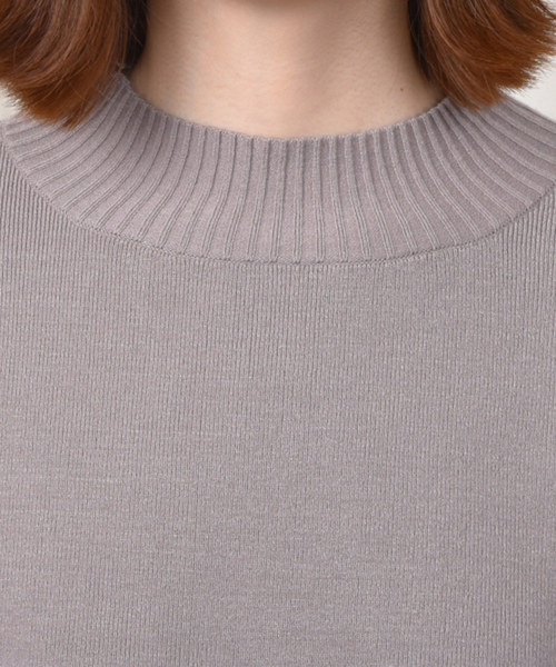 PairPair（ペアペア）の「ハイネック袖ボリュームニットプルオーバー（ニット/セーター・レディース・ブラック/ライトグリーン/アイボリー/モカ/ラベンダー・FREE）」の15枚目の写真