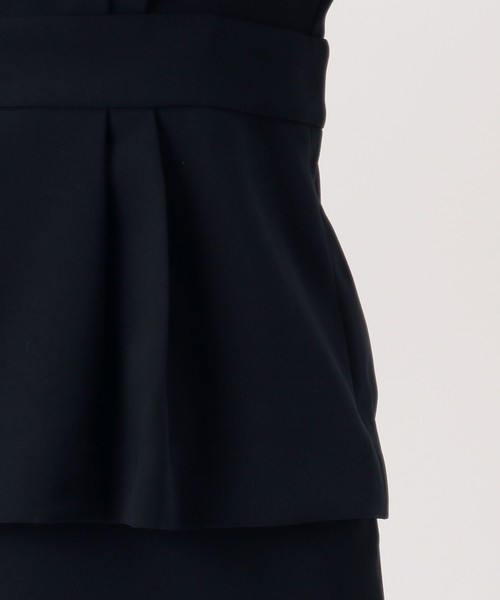 Tiara（ティアラ）の「ヘリオスペプラムトップス（シャツ/ブラウス・レディース・アイボリー/ネイビー/セージグリーン・FREE）」の9枚目の写真