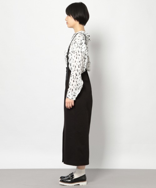 PAGEBOY（ページボーイ）の「サスツキマキシナロースカート（スカート・レディース・ブラック/カーキ/グレイッシュベージュ・SMALL/MEDIUM）」の8枚目の写真