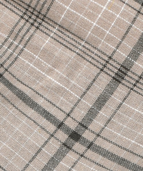 PairPair（ペアペア）の「無地＆チェック柄ボウタイブラウス（シャツ/ブラウス・レディース・ベージュ/オフホワイト/ホワイト系その他/ライトベージュ・FREE）」の20枚目の写真