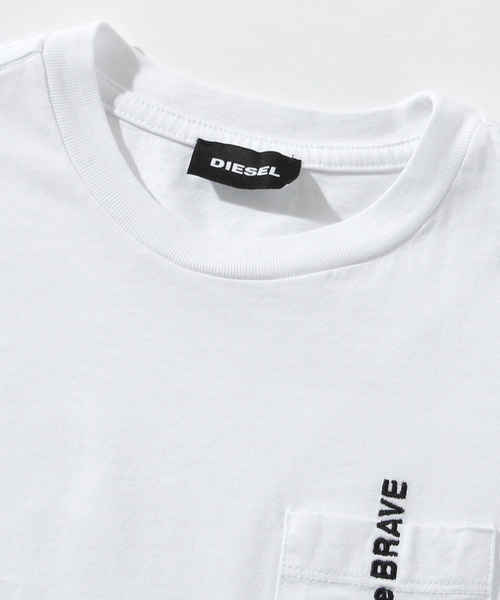 DIESEL（ディーゼル）の「DIESEL（ディーゼル）Kids & Junior 半袖ポケットTシャツカットソー（Tシャツ/カットソー・キッズ・ホワイト/イエロー/ブラック/ネイビー/グリーン/ブルー・12Y/4Y/8Y/6Y/14Y/16Y/10Y）」の16枚目の写真