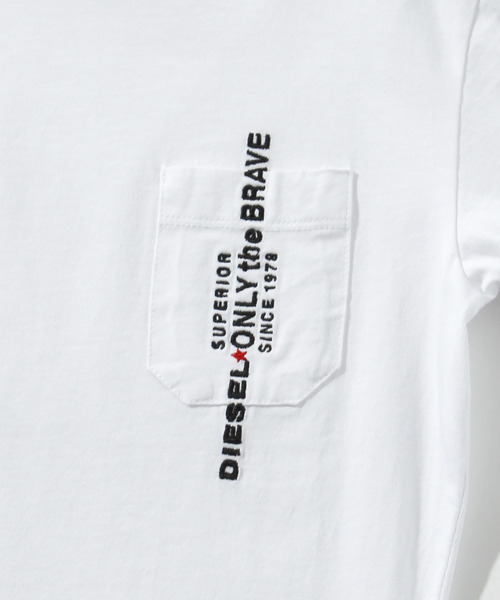 DIESEL（ディーゼル）の「DIESEL（ディーゼル）Kids & Junior 半袖ポケットTシャツカットソー（Tシャツ/カットソー・キッズ・ホワイト/イエロー/ブラック/ネイビー/グリーン/ブルー・12Y/4Y/8Y/6Y/14Y/16Y/10Y）」の17枚目の写真