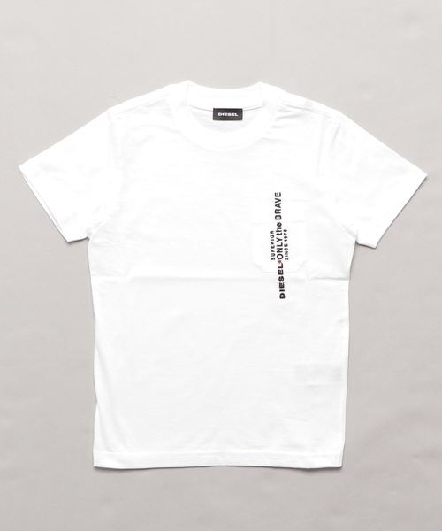 DIESEL（ディーゼル）の「DIESEL（ディーゼル）Kids & Junior 半袖ポケットTシャツカットソー（Tシャツ/カットソー・キッズ・ホワイト/イエロー/ブラック/ネイビー/グリーン/ブルー・12Y/4Y/8Y/6Y/14Y/16Y/10Y）」の21枚目の写真