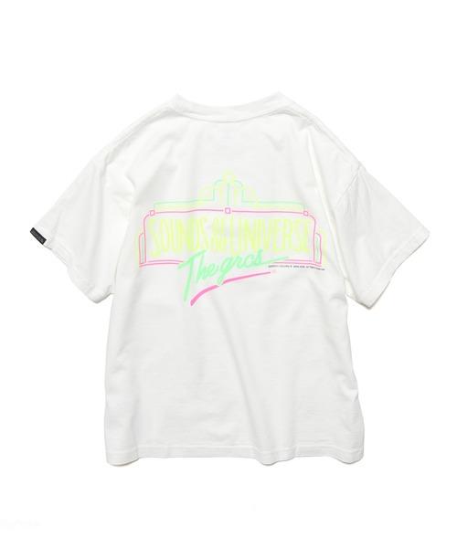GROOVY COLORS（グルービーカラーズ）の「GROOVY COLORS/グルービーカラーズ THE GRCS NEON LOGO BIG TEE ビッグシルエット半袖Tシャツ（Tシャツ/カットソー・キッズ・ホワイト/ブラック/ブラウン・140/130）」の6枚目の写真