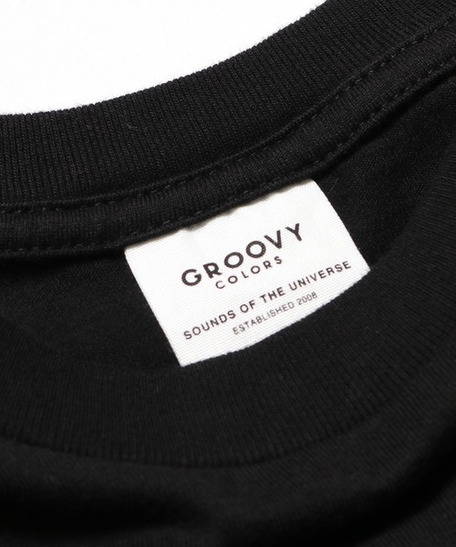 GROOVY COLORS（グルービーカラーズ）の「GROOVY COLORS/グルービーカラーズ THE GRCS NEON LOGO BIG TEE ビッグシルエット半袖Tシャツ（Tシャツ/カットソー・キッズ・ホワイト/ブラック/ブラウン・140/130）」の14枚目の写真