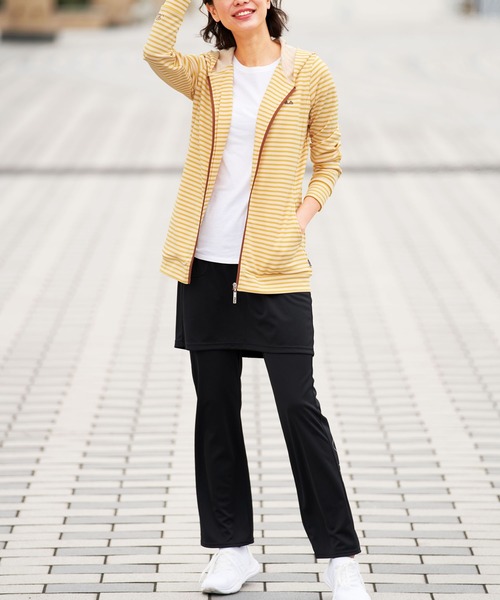 FILA(フィラ)の「FILA ボーダージャケット(パーカー・レディース・ブラック/パープル/マスタード・MEDIUM/LARGE/X-LARGE/XX-LARGE/XXX-LARGE/XXXX-LARGE)」の8枚目の写真