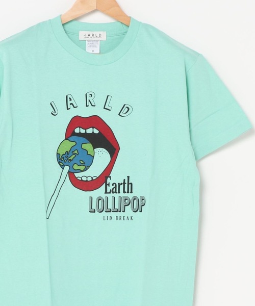 JARLD(ジャールド)の「【JARLD×LID BREAK】ダブルネーム リド・ブレイクコラボ イラスト 半袖Tシャツ(Tシャツ/カットソー・メンズ・ホワイト/グリーン/パープル/ホワイト系その他/グリーン系その他/パープル系その他/ホワイト系その他2/グリーン系その他2/ホワイト系その他3/ホワイト系その他4/パープル系その他2/グリーン系その他3/パープル系その他3/グリーン系その他4・M/L)」の7枚目の写真