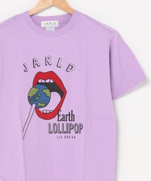 【JARLD×LID BREAK】ダブルネーム リド・ブレイクコラボ イラスト 半袖Tシャツ