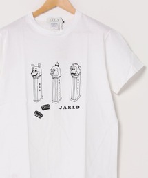 【JARLD×LID BREAK】ダブルネーム リド・ブレイクコラボ イラスト 半袖Tシャツ