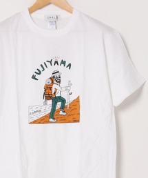 【JARLD×LID BREAK】ダブルネーム リド・ブレイクコラボ イラスト 半袖Tシャツ