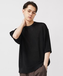 【STUDIOUS】GIMA LINEN ニットTシャツ